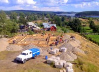 В посёлке Чупа ведётся строительство нового храма