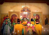Престольный праздник в храме преподобного Серафима Саровского (+фото)