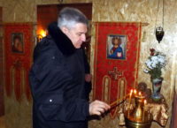Глава республики Карелия посетил Свято-Воскресенский Варлаамо-Керетский собор
