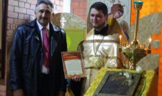 Глава администрации Лоухского района поздравил настоятеля собора с днём рождения